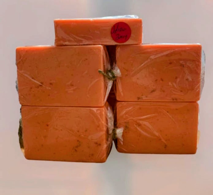 Strawberry seamoss soap