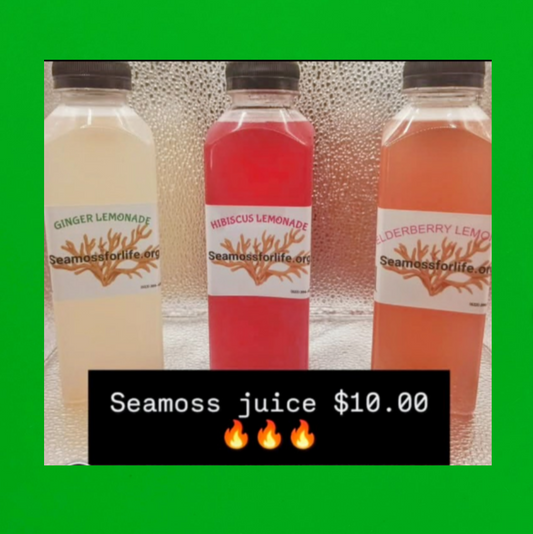 Seamoss juice 3 pack