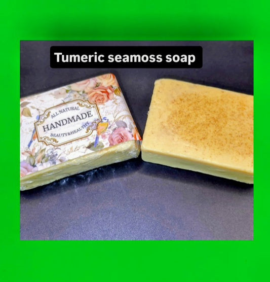 Tumeric seamoss soap
