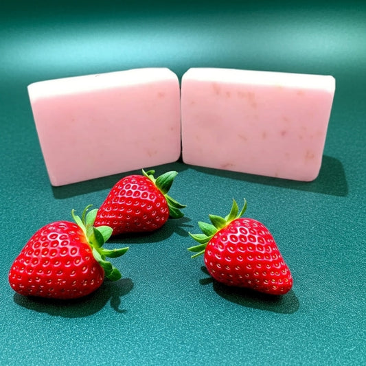 Strawberry seamoss soap